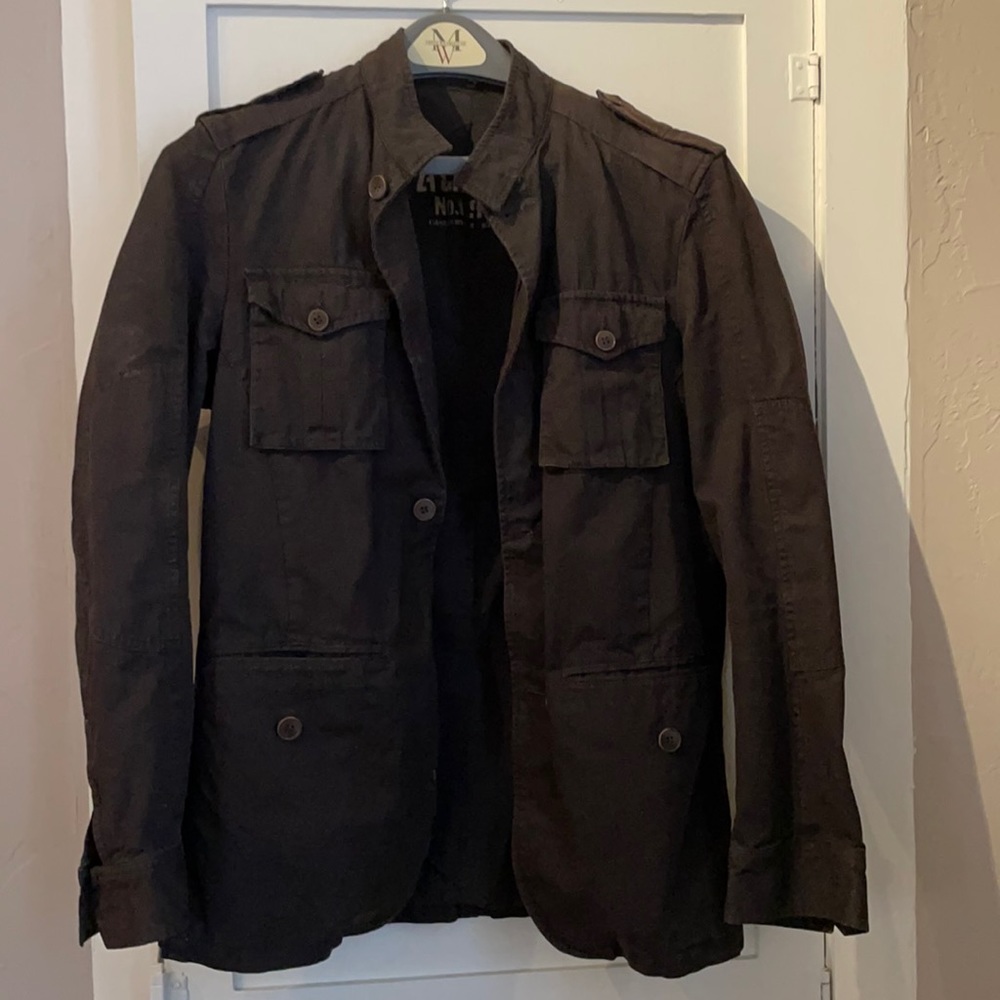 Zara Military Jacket Mens medium